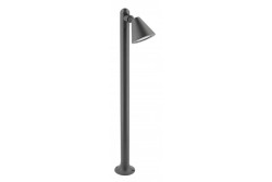 Decor Garden fixture LUSTINO-P 80 GU10 MAX.20W IP44 AC220-240V 50-60Hz mounting post graphite 1208964034