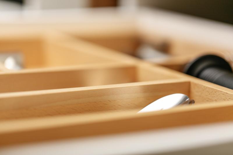 Decor Cutle Cutlery Trays Adjustable Cutlery Rack Color Beech 1208966290