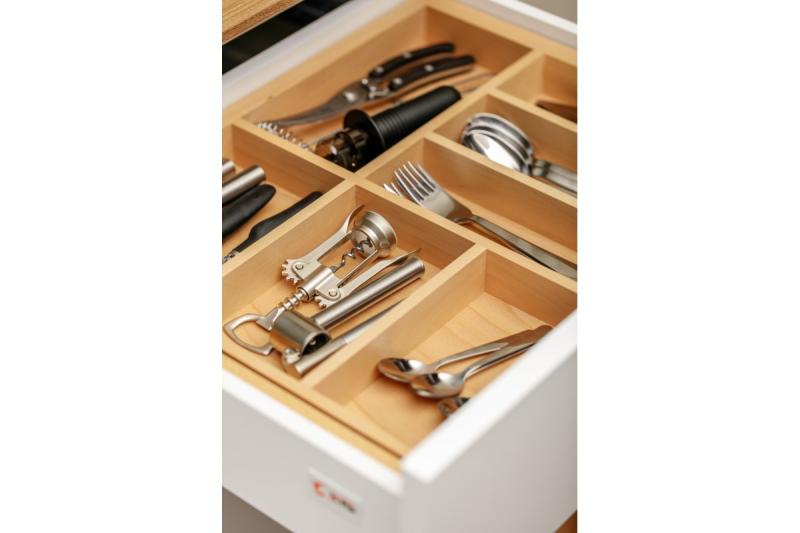 Decor Cutlery Tray Kitchen Adjustable Insert for 600-1000mm Cabinets 1208966291