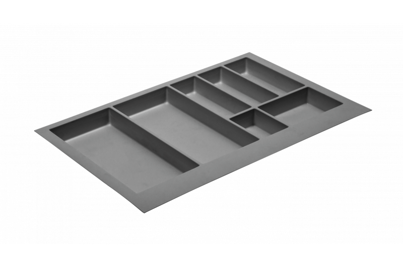 Decor Cutle Cutlery Tray Insert for Kitchen Drawer 800 Anthracite 1208966380