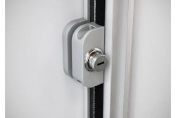 Lock for sliding door systems (lock + plastic) silver 1208966867