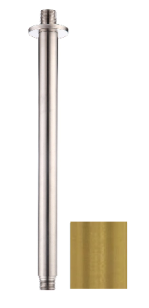 Water Evolution Flow ceiling support 40cm brass T164540LE