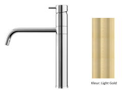 Waterevolution Flow kitchen faucet PVD Light Gold T150WGE