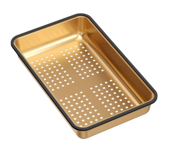 Quadri copper strainer bowl 38x23cm for Newport sinks 1208967505