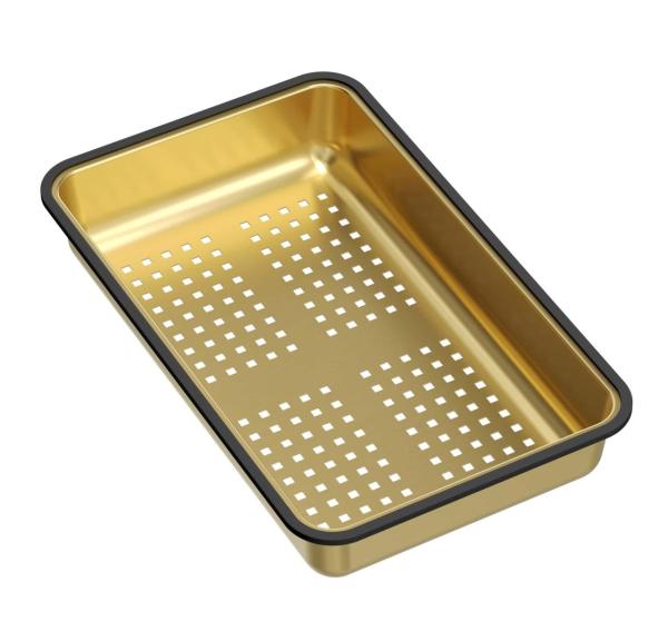 Quadri golden strainer bowl 38x23cm for Newport sinks 1208967506