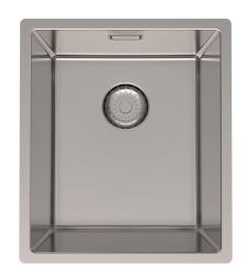 Pure.Sink Prestige stainless steel sink 34x40 cm 10mm radius undermount, flush mount, and top mount PPG3440-02