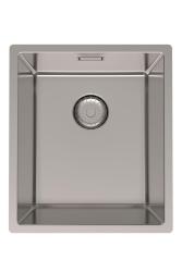 Pure.Sink Prestige stainless steel sink 34x40 cm 10mm radius undermount, flush mount, and top mount PPG3440-02