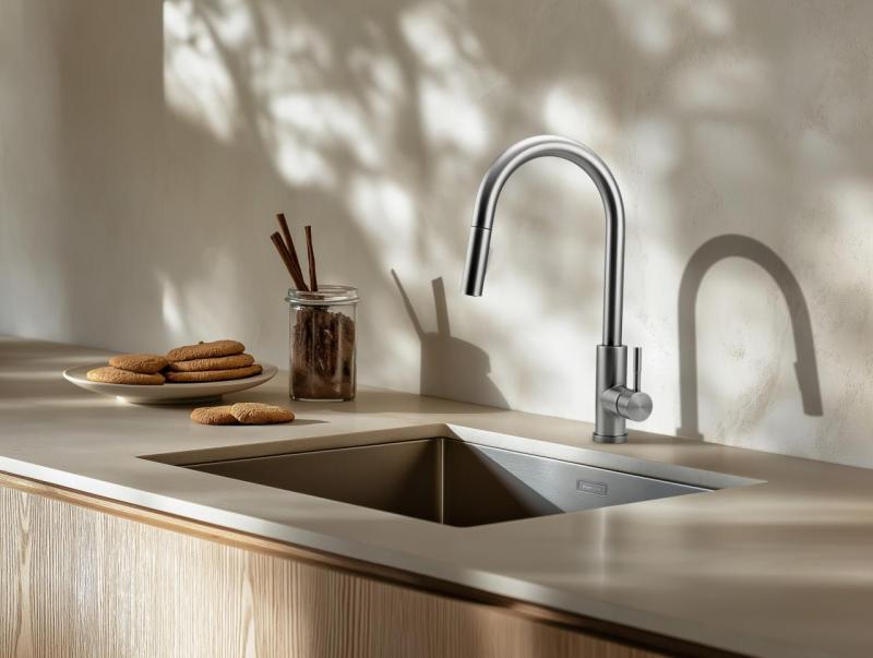 Pure.Sink Prestige stainless steel sink 34x40 cm 10mm radius undermount, flush mount, and top mount PPG3440-02