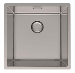 Pure.Sink Prestige stainless steel sink 40x40 cm 10mm radius undermount, flush mount, and top mount PPG4040-02