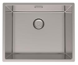 Pure.Sink Prestige stainless steel sink 50x40 cm 10mm radius undermount, flush mount, and top mount PPG5040-02