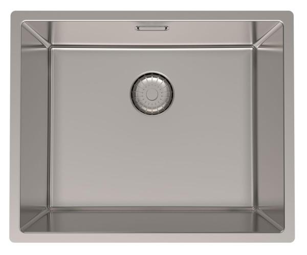 Pure.Sink Prestige stainless steel sink 50x40 cm 10mm radius undermount, flush mount, and top mount PPG5040-02