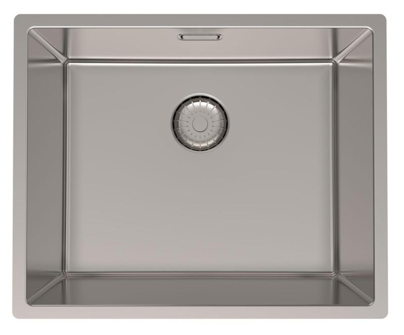 Pure.Sink Prestige stainless steel sink 50x40 cm 10mm radius under, flush and top mount PPG5040-02