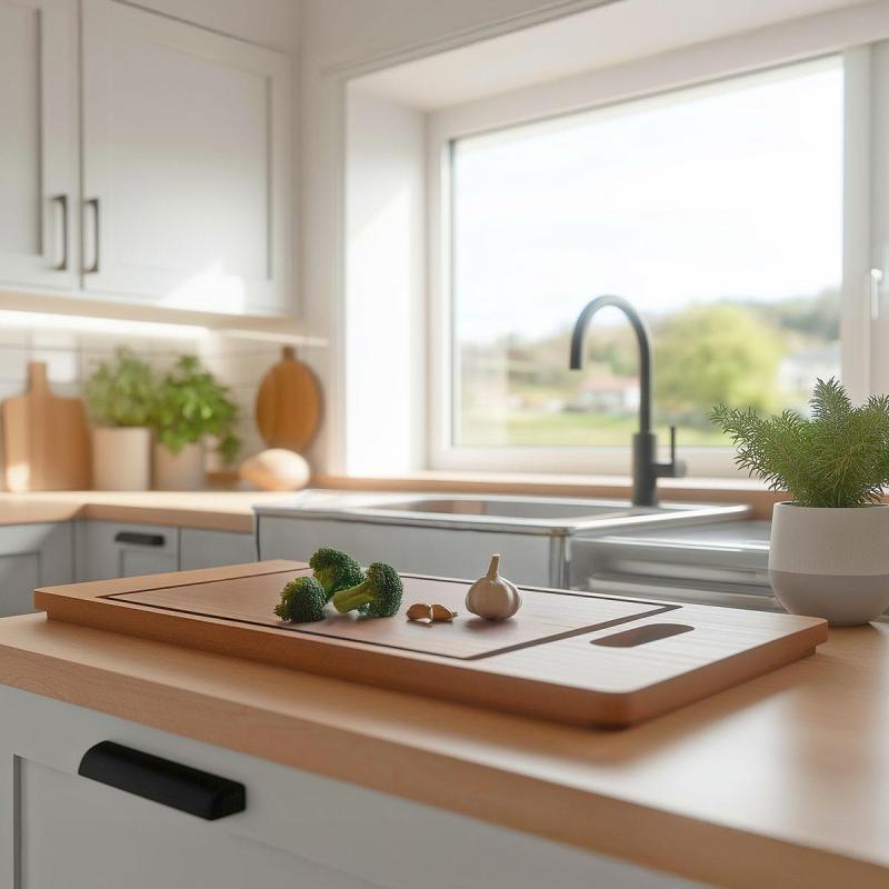 Pure.Sink Prestige cutting board wood PPGCB40-23