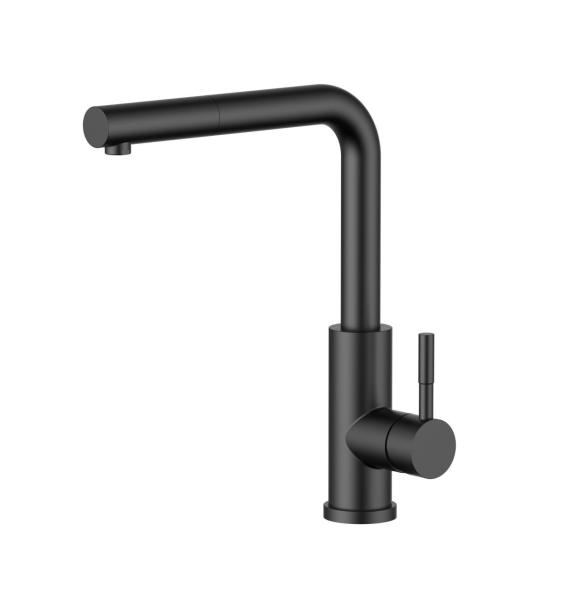 Ausmann Elite Steel Spark-S kitchen faucet Matte Black with pull-out spout PS8041-10