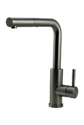 Pure.Sink Elite Steel Spark-S kitchen faucet PVD Gun Metal with pull-out spout PS8041-61