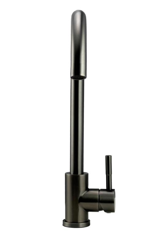 Pure.Sink Elite Steel Stream kitchen faucet PVD Gun metal PS8044-61