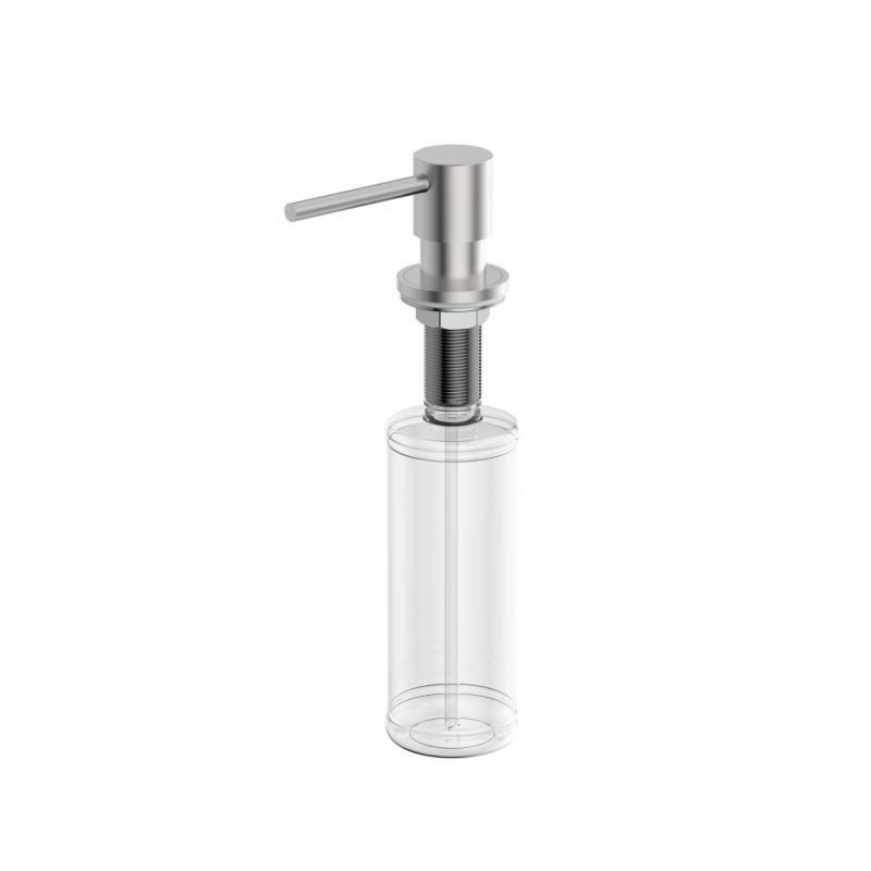 Pure.Sink Elite Steel Shine built-in soap dispenser stainless steel top-fillable PS9010-02
