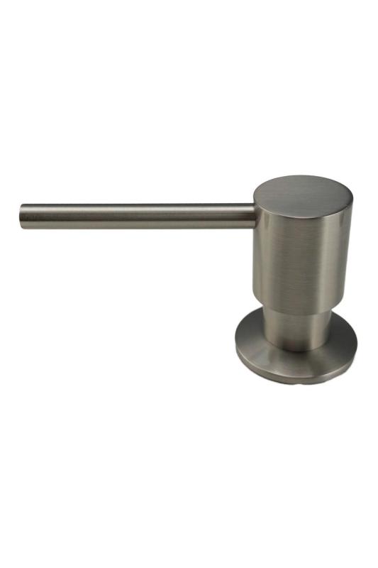 Pure.Sink Elite Steel Shine built-in soap dispenser stainless steel top-fillable PS9010-02