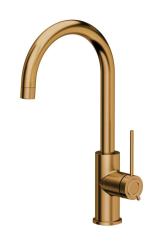 Quadri Lancaster Kitchen Mixer Tap PVD Copper with Swivel Spout 1208967684