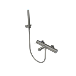 WaterEvolution Flow thermostatic two-way shower mixer with hand shower white T130TNBR