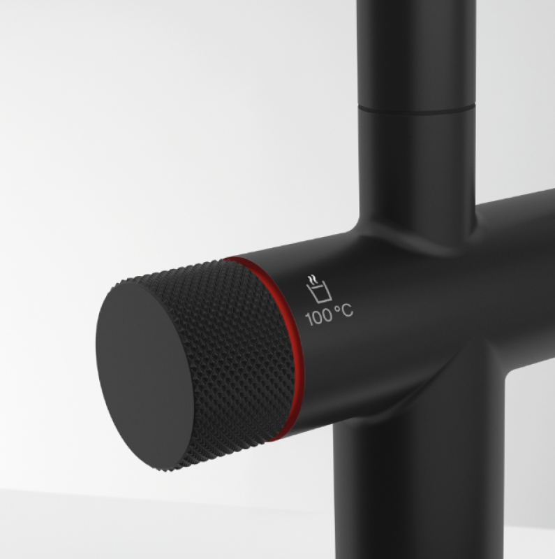 Franke Maris water hub 4L boiler 3-1 with Twist mechanical boiling water tap matte black with water hub mixer set 1208967861