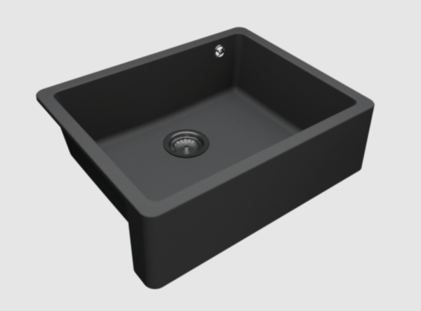 Sure, here's the translation:

"GraniteMy Tradition Country Sink Granite Sink 60x48 cm Black Undermount and Flush Mount with Gun Metal Plug 1208967939"