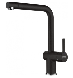 Franke Active L Kitchen Faucet in Onyx with Swivel Spout 115.0653.373