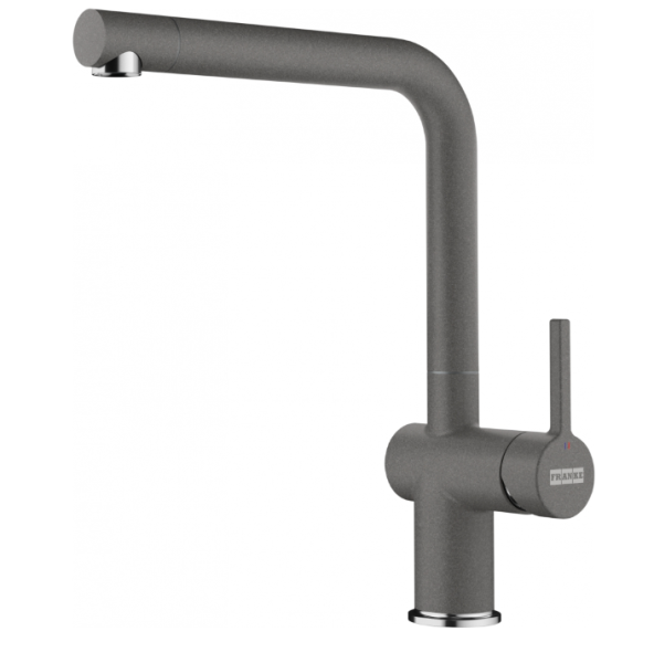 Franke Active L Stone Grey Kitchen Faucet with Swivel Spout 115.0653.374