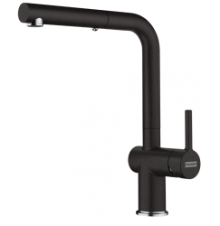 Franke Active L Kitchen Faucet Onyx with Pull-Out Hand Shower 115.0653.384