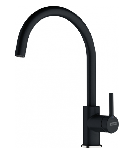 Franke Lina XL Kitchen Faucet Onyx with Swivel Spout 115.0626.020