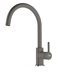 Franke Lina XL Kitchen Mixer Tap Stone Grey with Swivel Spout 115.0626.022