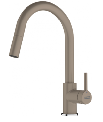 Franke Lina Kitchen Faucet Beige Oyster with Pull-Out Hand Shower 115.0626.084