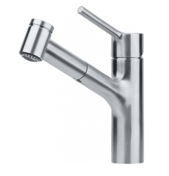 Franke Taros Neo Solid Stainless Steel Kitchen Faucet with Pull-Out Hand Shower 115.0596.386