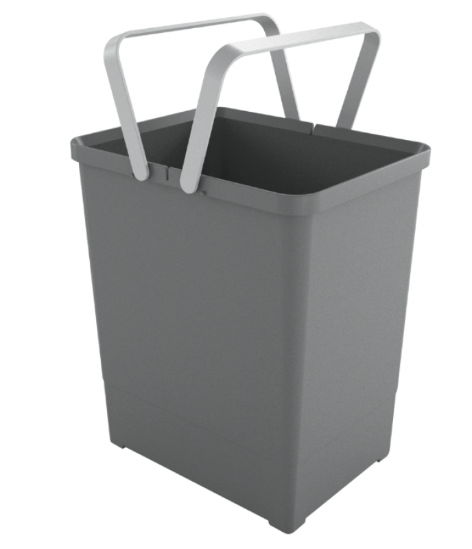 Franke Rectangular Plastic Bucket - 18 Liters for Sorter Garbo 45 Waste Sorting System 133.0251.270