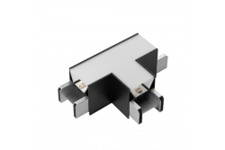 VINEA T-connector, LED, black