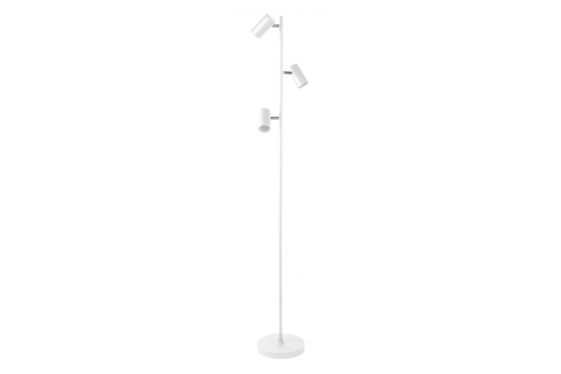 Floor lamp VENETO, IP20, max. 20W, 3 x GU10, white