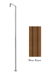 Waterevolution Flow shower column with mixer tap copper T146CPE