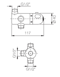 PB Accessory Boiler Thermostatic Mixing Valve 1208969799