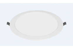 G-TECH FABRO Downlight, LED, 12W, 1200lm, 4000K, AC220-240V, IP40,recessed, round, white