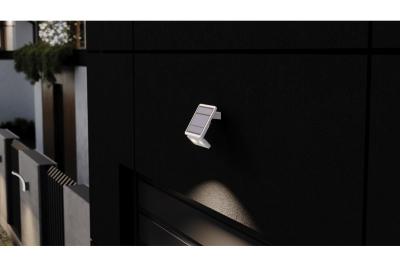 Solar luminaire with motion and dusk detector DAVOS, LED, 1000lm, 4000K, 2000mAh, IP54, white