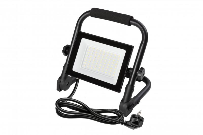 NELI Portable Floodlight, LED, 50W, 4500lm, 6400K, AC220-240V, IP65, 1.5m cable