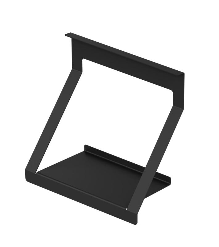 Epka Luxion Set Kitchen Rails 80 cm with Accessories Metal with Concealed Mounting Black 1208969982