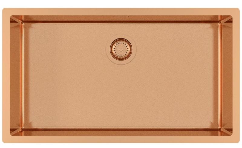 Ausmann Mosel copper large sink stainless steel - PVD copper 74x40 universal 1208970018