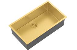 Ausmann Mosel gold large sink stainless steel - PVD gold 74x40 universal 1208970023