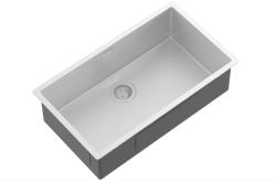 Ausmann Mosel Stainless Steel Large Sink Stainless Steel - PVD stainless steel 74x40 universal 1208970025