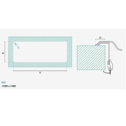 Banka Centurio 120 Stainless Steel Double Sink Surface-Mounted 120x50cm with Draining Area 1208970029