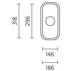 Translation: Banka IB1530 Stainless Steel Sink 168 x 318 mm Top-Mounted and Flush-Mounted 1208970043