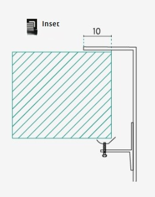 Sink IB4540 Stainless Steel Sink 45 x 40 cm Topmount and Flush Mount 1208970045