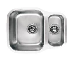 Translation: Banka Alaska Stainless Steel 1.5 Undermount Sink 524 x 400 mm 1208970064