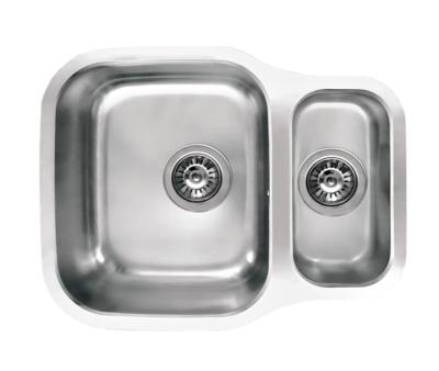Banka Alaska Stainless Steel 1.5 Sink Undermount 524 x 400 mm 1208970064